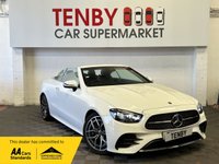 USED 2021 21 MERCEDES-BENZ E CLASS 2.0 E300h MHEV AMG Line (Premium) Cabriolet 2dr Petrol Hybrid G-Tronic+ Euro 6 (s/s) (272 ps) AMB LIGHT+FHTD SEATS+CARPLAY