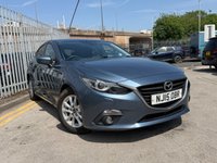 USED 2015 15 MAZDA MAZDA3 2.0 SKYACTIV-G SE-L Nav Hatchback 5dr Petrol Manual Euro 5 (s/s) (120 ps) GREAT VALUE FOR MONEY HATCHBACK