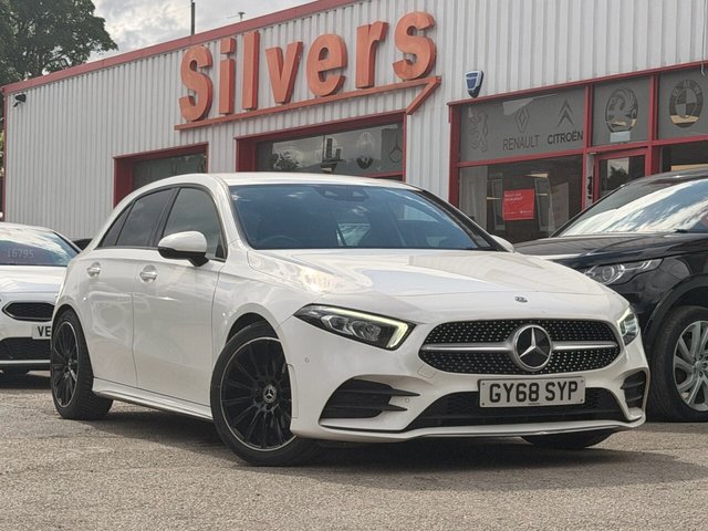 View our Mercedes-Benz A-Class 1.3 A200 AMG Line (Premium) Hatchback 5dr Petrol 7G-DCT Euro 6 (s/s) (163 ps)
