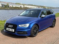 USED 2015 65 AUDI S3 2.0 TFSI Sportback 5dr Petrol S Tronic quattro Euro 6 (s/s) (Nav) (300 ps) SLIDING SUN ROOF