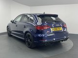 USED 2019 68 AUDI S3 2.0 TFSI Black Edition Sportback 5dr Petrol S Tronic quattro Euro 6 (s/s) (300 ps) FULL SERVICE HISTORY + SAT NAV