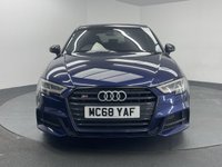 USED 2019 68 AUDI S3 2.0 TFSI Black Edition Sportback 5dr Petrol S Tronic quattro Euro 6 (s/s) (300 ps) FULL SERVICE HISTORY + SAT NAV