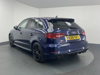 USED 2019 68 AUDI S3 2.0 TFSI Black Edition Sportback 5dr Petrol S Tronic quattro Euro 6 (s/s) (300 ps) FULL SERVICE HISTORY + SAT NAV