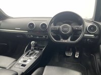 USED 2019 68 AUDI S3 2.0 TFSI Black Edition Sportback 5dr Petrol S Tronic quattro Euro 6 (s/s) (300 ps) FULL SERVICE HISTORY + SAT NAV