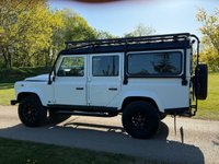 USED 2014 14 LAND ROVER DEFENDER 2.2 TDCi XS Pickup Double Cab 4dr Diesel Manual 4WD MWB Euro 5 (122 ps) XS TOP SPEC 110 WHITE