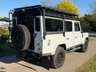 USED 2014 14 LAND ROVER DEFENDER 2.2 TDCi XS Pickup Double Cab 4dr Diesel Manual 4WD MWB Euro 5 (122 ps) XS TOP SPEC 110 WHITE