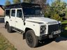 USED 2014 14 LAND ROVER DEFENDER 2.2 TDCi XS Pickup Double Cab 4dr Diesel Manual 4WD MWB Euro 5 (122 ps) XS TOP SPEC 110 WHITE