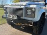 USED 2014 14 LAND ROVER DEFENDER 2.2 TDCi XS Pickup Double Cab 4dr Diesel Manual 4WD MWB Euro 5 (122 ps) XS TOP SPEC 110 WHITE