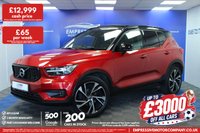 USED 2019 19 VOLVO XC40 2.0 D3 R-Design Pro SUV 5dr Diesel Manual Euro 6 (s/s) (150 ps) 