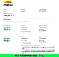 USED 2017 17 AUDI A1 1.4 TFSI Sport Hatchback 3dr Petrol Manual Euro 6 (s/s) (125 ps) Full AUDI Service History  |  1 Owner from Brand New  |  Set of 2 Keys