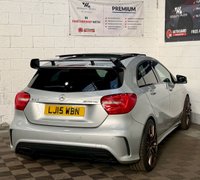 USED 2015 15 MERCEDES-BENZ A-CLASS 2.0 A45 AMG Hatchback 5dr Petrol SpdS DCT 4MATIC Euro 6 (s/s) (360 ps) 