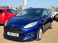 USED 2015 15 FORD FIESTA 1.0T EcoBoost Zetec S Euro 6 (s/s) 3dr Â£20Tax/FullServiceHistory/2Key