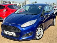 USED 2015 15 FORD FIESTA 1.0T EcoBoost Zetec S Euro 6 (s/s) 3dr Â£20Tax/FullServiceHistory/2Key