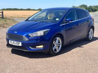 USED 2015 15 FORD FOCUS 1.0T EcoBoost Titanium Euro 6 (s/s) 5dr 2 Owner/2Keys/Just Serviced