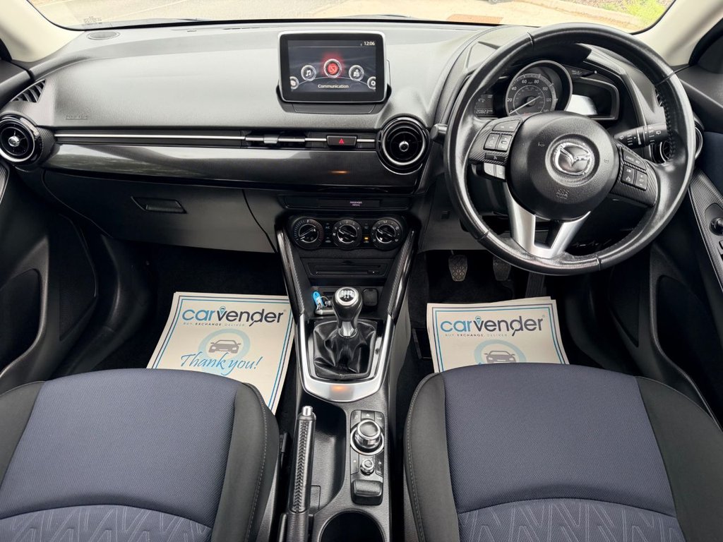 USED 2017 17 MAZDA MAZDA2 1.5 SKYACTIV-G SE-L Hatchback 5dr Petrol Manual Euro 6 (s/s) (90 ps) |2 Owners|&pound;20 Road Tax|4 Services|