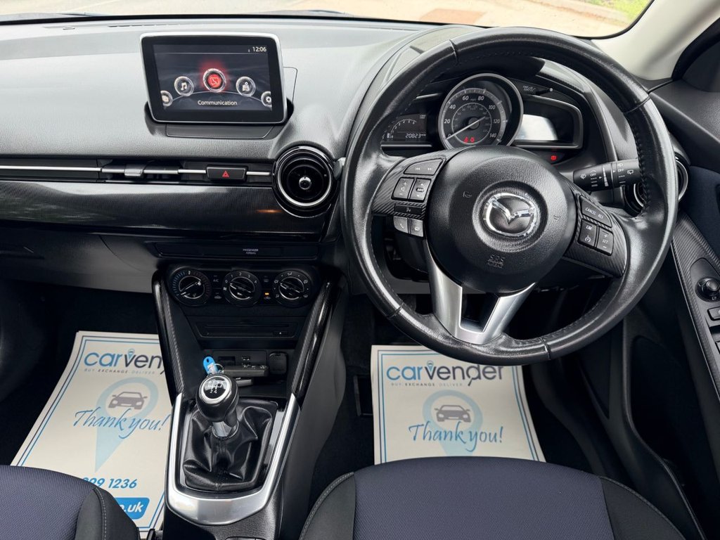 USED 2017 17 MAZDA MAZDA2 1.5 SKYACTIV-G SE-L Hatchback 5dr Petrol Manual Euro 6 (s/s) (90 ps) |2 Owners|&pound;20 Road Tax|4 Services|