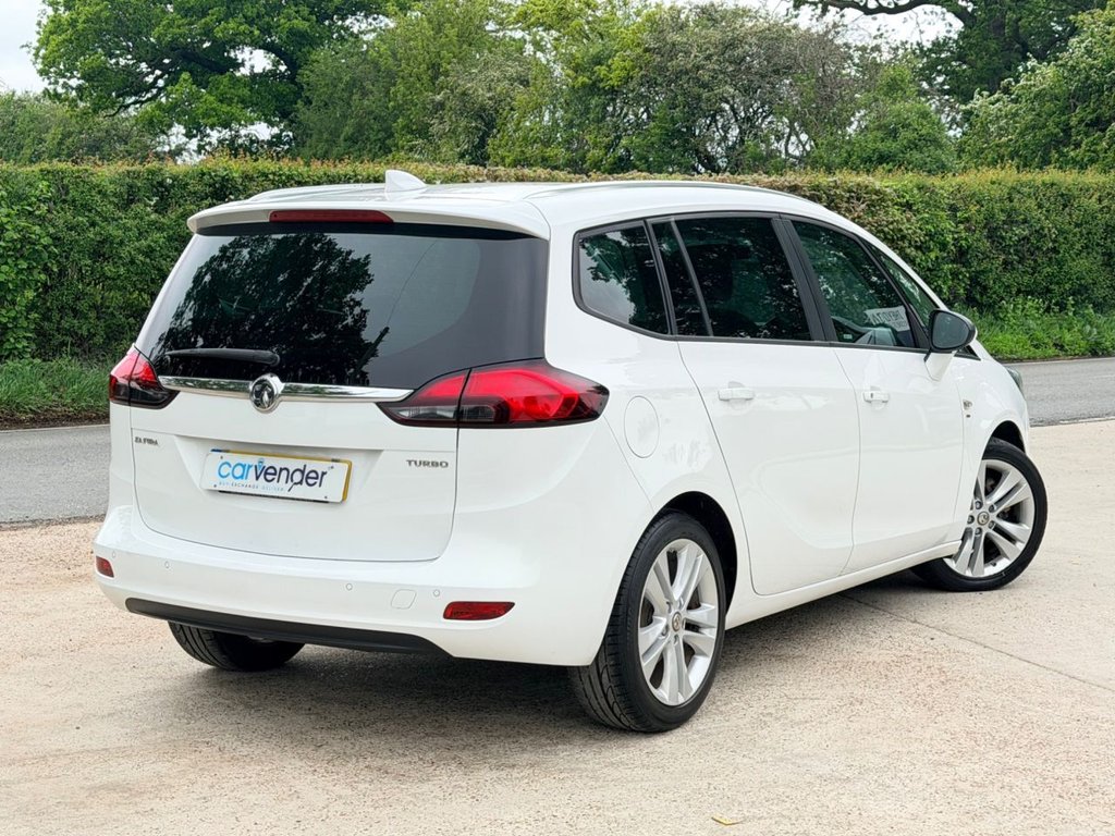 USED 2017 17 VAUXHALL ZAFIRA TOURER 1.4i Turbo SRi Nav MPV 5dr Petrol Manual Euro 6 (140 ps) 8 Services|2 Owners|SatNav|Cruise|