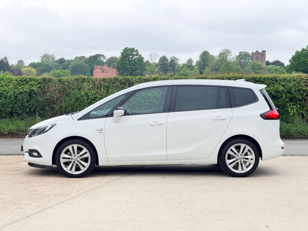 USED 2017 17 VAUXHALL ZAFIRA TOURER 1.4i Turbo SRi Nav MPV 5dr Petrol Manual Euro 6 (140 ps) 8 Services|2 Owners|SatNav|Cruise|