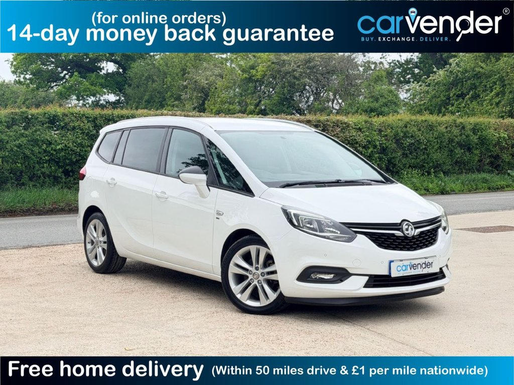 USED 2017 17 VAUXHALL ZAFIRA TOURER 1.4i Turbo SRi Nav MPV 5dr Petrol Manual Euro 6 (140 ps) 8 Services|2 Owners|SatNav|Cruise|