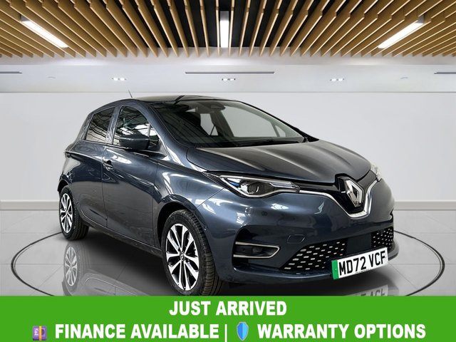 View our Renault Zoe R135 EV50 52kWh GT Line + Hatchback 5dr Electric Auto (Rapid Charge) (134 bhp)