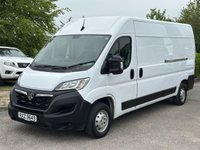 USED 2022 VAUXHALL MOVANO 2.2 CDTi 3500 BiTurbo Dynamic Panel Van 5dr Diesel Manual FWD L3 H2 Euro 6 (s/s) (140 ps) 