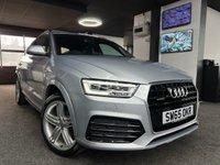USED 2016 65 AUDI Q3 2.0 TDI S line Plus SUV 5dr Diesel S Tronic quattro Euro 6 (s/s) (184 ps) PARKING SENSORS + QUATTRO