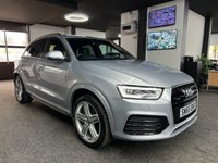 USED 2016 65 AUDI Q3 2.0 TDI S line Plus SUV 5dr Diesel S Tronic quattro Euro 6 (s/s) (184 ps) PARKING SENSORS + QUATTRO
