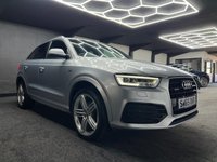 USED 2016 65 AUDI Q3 2.0 TDI S line Plus SUV 5dr Diesel S Tronic quattro Euro 6 (s/s) (184 ps) PARKING SENSORS + QUATTRO