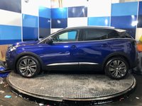 USED 2020 69 PEUGEOT 3008 1.2 PureTech GT Line Premium SUV 5dr Petrol Manual Euro 6 (s/s) (130 ps) A stunning example of this very highly prized family Ulez compliant Suv finished in Magnetic Blue complimented with 19" Dimond cut alloys .This vehicle comes with full service history inc new wet belt fitted ,it comes equipped with panoramic glass roof with sunroof  ,full electric tailgate ,part leather heated full memory electric seats with massaging facility ,cruise control and speed limiter ,touch screen satellite navigation ,keyless entry and go ,front and rear parking sensors with reverse c