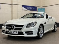 USED 2012 62 MERCEDES-BENZ SLK 1.8 SLK200 BlueEfficiency AMG Sport Convertible 2 Door Petrol G-Tronic+ Euro 5 (s/s) (184 ps) PARKTRONIC SATELLITE NAVIGATION