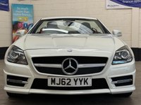 USED 2012 62 MERCEDES-BENZ SLK 1.8 SLK200 BlueEfficiency AMG Sport Convertible 2 Door Petrol G-Tronic+ Euro 5 (s/s) (184 ps) PARKTRONIC SATELLITE NAVIGATION