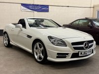 USED 2012 62 MERCEDES-BENZ SLK 1.8 SLK200 BlueEfficiency AMG Sport Convertible 2 Door Petrol G-Tronic+ Euro 5 (s/s) (184 ps) PARKTRONIC SATELLITE NAVIGATION