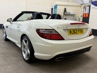 USED 2012 62 MERCEDES-BENZ SLK 1.8 SLK200 BlueEfficiency AMG Sport Convertible 2 Door Petrol G-Tronic+ Euro 5 (s/s) (184 ps) PARKTRONIC SATELLITE NAVIGATION