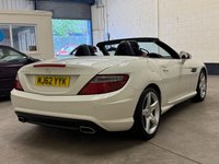 USED 2012 62 MERCEDES-BENZ SLK 1.8 SLK200 BlueEfficiency AMG Sport Convertible 2 Door Petrol G-Tronic+ Euro 5 (s/s) (184 ps) PARKTRONIC SATELLITE NAVIGATION