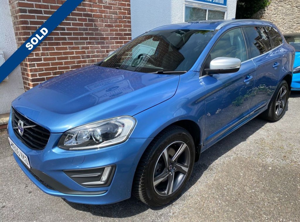 USED 2016 65 VOLVO XC60 2.4 D5 R-Design Lux Nav SUV 5dr Diesel Auto AWD Euro 6 (s/s) (220 ps) 63000 MILES SUNROOF POLESTAR