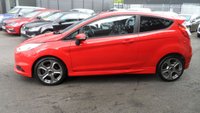 USED 2017 66 FORD FIESTA 1.6T EcoBoost ST-3 Hatchback 3dr Petrol Manual Euro 6 (182 ps)FSH,SAT-NAV,1/2 LEATHER,2 KEYS. PART EXCHANGE VEHICLE,DRIVES WELL.
