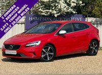 USED 2018 68 VOLVO V40 2.0 T3 GPF R-Design Nav Plus Hatchback 5dr Petrol Manual Euro 6 (s/s) (152 ps) 