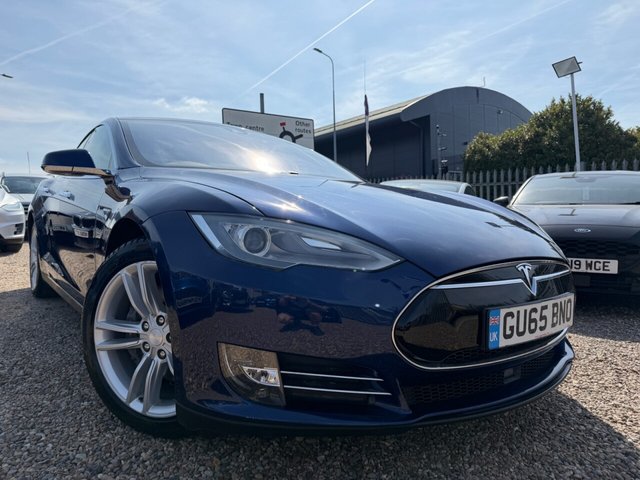 2015 MODEL S 70 HATCHBACK 5DR ELECTRIC AUTO NAV 315 BHP 2015 77,226 BLUE FAST... photo