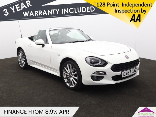 View our Fiat 124 1.4 MultiAir Lusso Plus Convertible 2dr Petrol Euro 6 (140 ps)