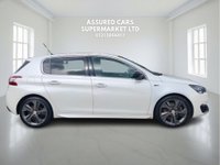 USED 2015 65 PEUGEOT 308 2.0 BlueHDi GT Hatchback 5dr Diesel Auto Euro 6 (s/s) (180 ps) Auto_&pound;20 Tax_Say Nav_Leathers_Ulez