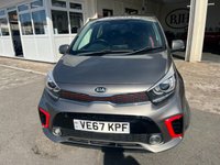 USED 2017 67 KIA PICANTO 1.25 GT-Line Hatchback 5dr Petrol Manual Euro 6 (83 bhp) 