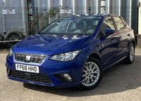 USED 2018 68 SEAT IBIZA 1.0 TSI SE Technology Hatchback 5dr Petrol Manual Euro 6 (s/s) GPF (95 ps) - APPLE CAR PLAY - SAT NAV - BLUETOOTH - CRUISE - DAB RADIO - 2 OWNERS