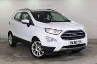 USED 2020 20 FORD ECOSPORT 1.0T EcoBoost GPF Titanium SUV 5dr Petrol Manual Euro 6 (s/s) (125 ps) Rear Parking Camera, Apple Car Play