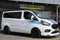 USED 2022 22 FORD TRANSIT CUSTOM 2.0 300 EcoBlue Leader Panel Van 5dr Diesel Manual L1 H1 Euro 6 (s/s) (130 ps) SAT NAV LEATHERS SENSORS ALLOYS