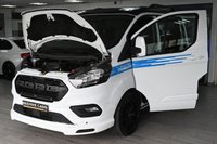 USED 2022 22 FORD TRANSIT CUSTOM 2.0 300 EcoBlue Leader Panel Van 5dr Diesel Manual L1 H1 Euro 6 (s/s) (130 ps) SAT NAV LEATHERS SENSORS ALLOYS
