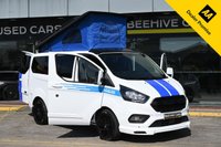 USED 2022 22 FORD TRANSIT CUSTOM 2.0 300 EcoBlue Leader Panel Van 5dr Diesel Manual L1 H1 Euro 6 (s/s) (130 ps) SAT NAV LEATHERS SENSORS ALLOYS