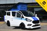 USED 2022 22 FORD TRANSIT CUSTOM 2.0 300 EcoBlue Leader Panel Van 5dr Diesel Manual L1 H1 Euro 6 (s/s) (130 ps) SAT NAV LEATHERS SENSORS ALLOYS