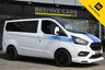 USED 2022 22 FORD TRANSIT CUSTOM 2.0 300 EcoBlue Leader Panel Van 5dr Diesel Manual L1 H1 Euro 6 (s/s) (130 ps) SAT NAV LEATHERS SENSORS ALLOYS
