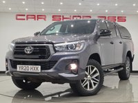 USED 2020 20 TOYOTA HI-LUX 2.4 D-4D Invincible X Pickup Double Cab 4dr Diesel Manual 4WD Euro 6 (s/s) (TSS) (150 ps) 
