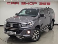 USED 2020 20 TOYOTA HI-LUX 2.4 D-4D Invincible X Pickup Double Cab 4dr Diesel Manual 4WD Euro 6 (s/s) (TSS) (150 ps) 